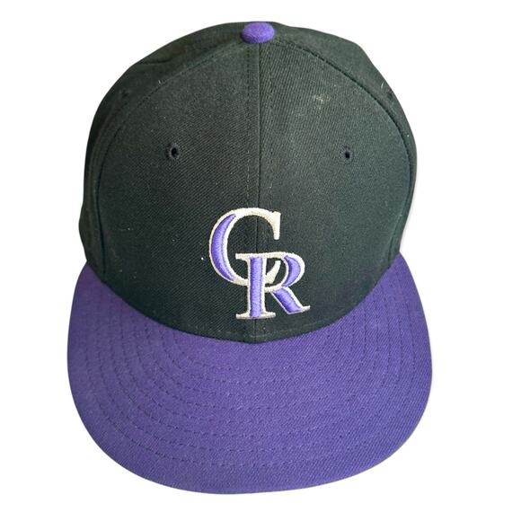 New Era Colorado Rockies Official Hat | 7 1/4 - Picture 1 of 3
